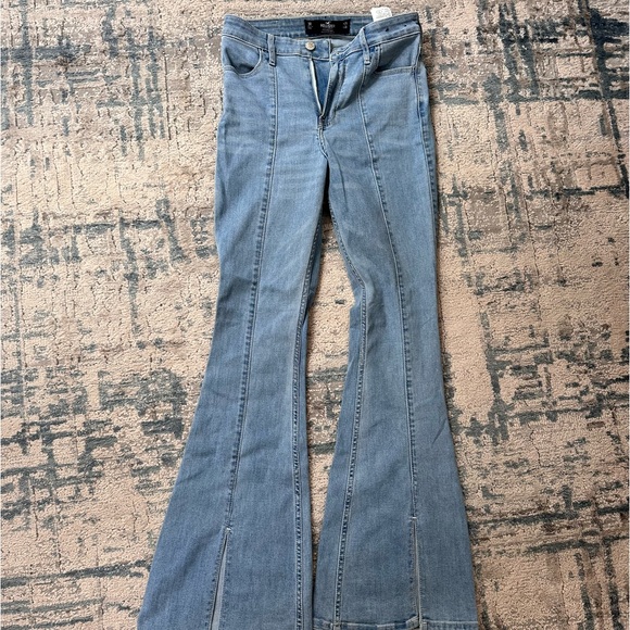 Hollister Split Flare Jeans High Rise - Picture 2 of 6